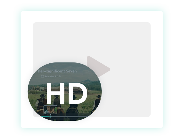 HD 画質のダウンロードをサポート