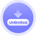 無制限にダウンロード保存