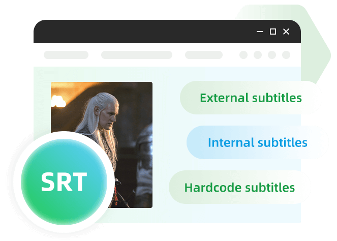 柔軟な字幕選択