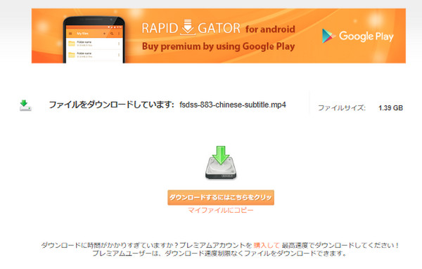 Rapidgator操作方法4