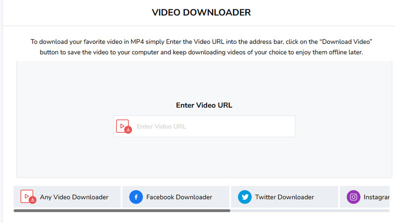 SmallSEOTools Online Video Downloaderダウンロード