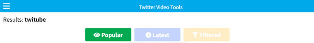 twitube | Twitter Video Tools