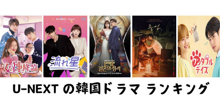 U-NEXT の韓国ドラマ ランキング