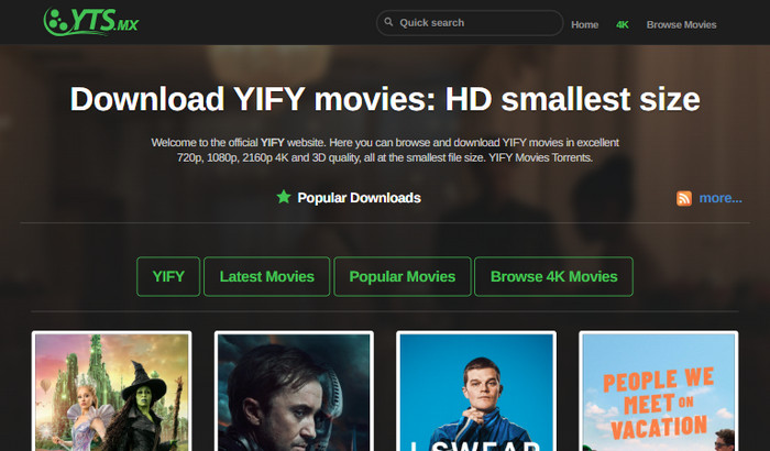 YIFY（YTS）