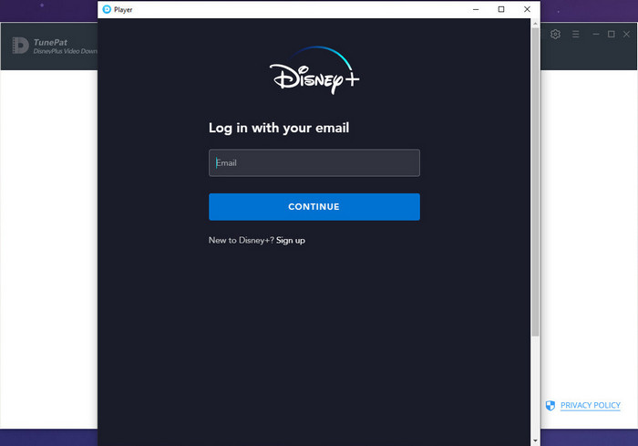 Disney+ アカウントへのログイン
